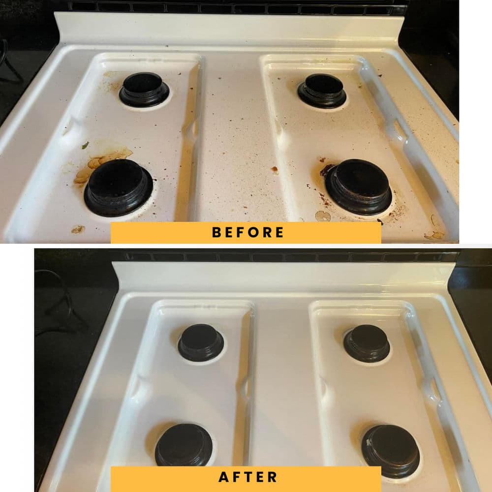 Stovetop Cleaning and Restoration